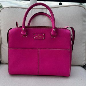 KATE SPADE |  Wellesley Kingston Leather Satchel/Purse/Bag